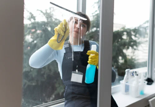 Nettoyage de vitres intérieures et extérieures à Bessenay